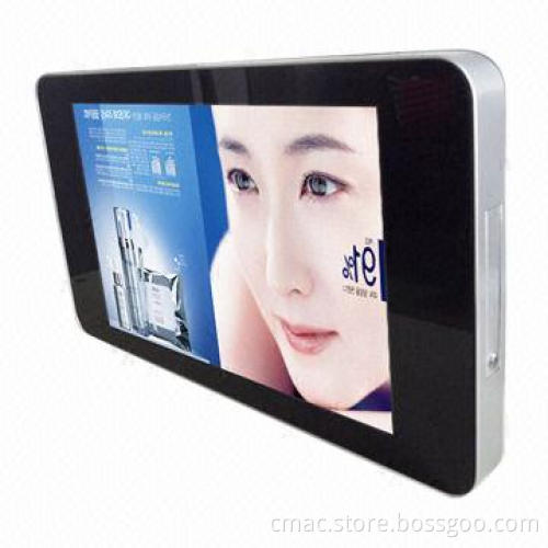 22-inch Wall-mounted AD TV with Scrolling Screen, Supports Classify User's Authority Administration
